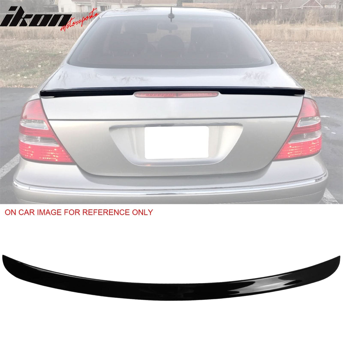 2003-2009 Mercedes-Benz W211 AMG Style Trunk Spoiler ABS