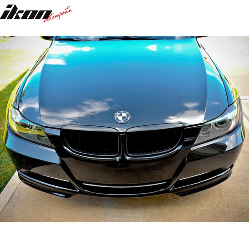 2006-2008 BMW E90 OE Style #354 Silver Trunk Spoiler & Front Splitter