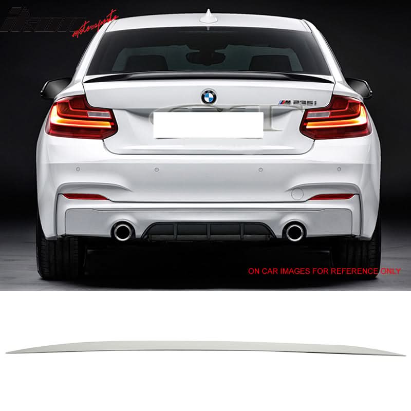 2014-2021 BMW F22 2 Series Coupe Performance Style Trunk Spoiler ABS