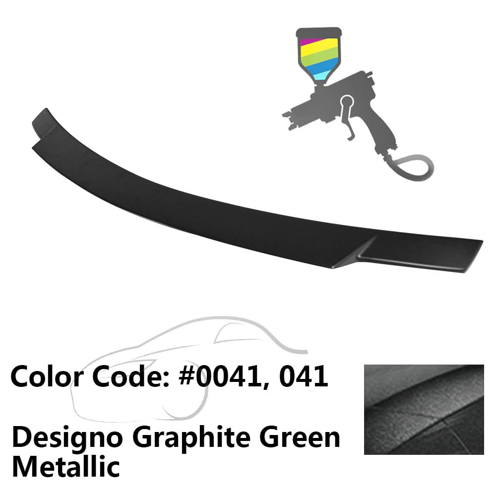 2008-2014 Mercedes Benz C-Class W204 V Style Trunk Spoiler - ABS