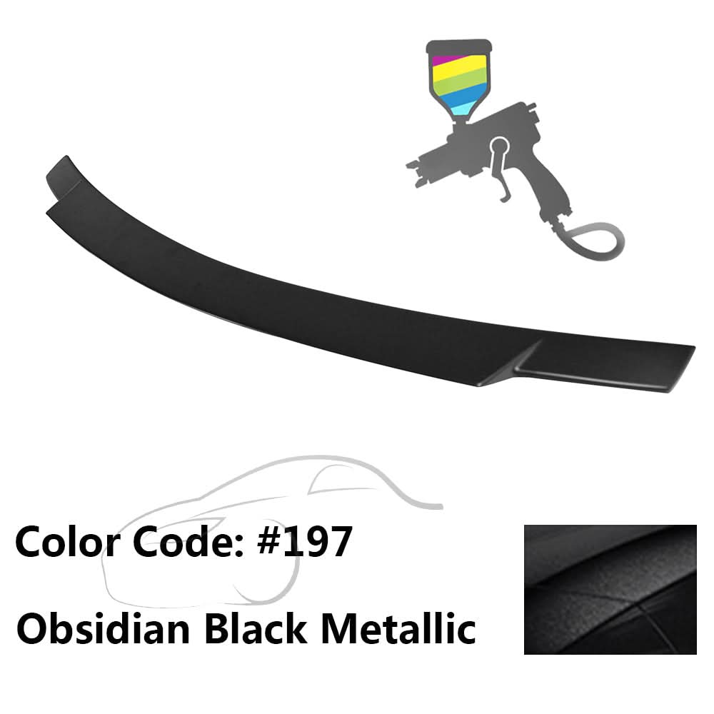 2008-2014 Mercedes Benz C-Class W204 V Style Trunk Spoiler - ABS
