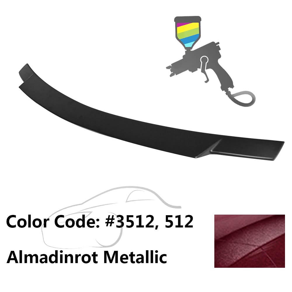 2008-2014 Mercedes Benz C-Class W204 V Style Trunk Spoiler - ABS
