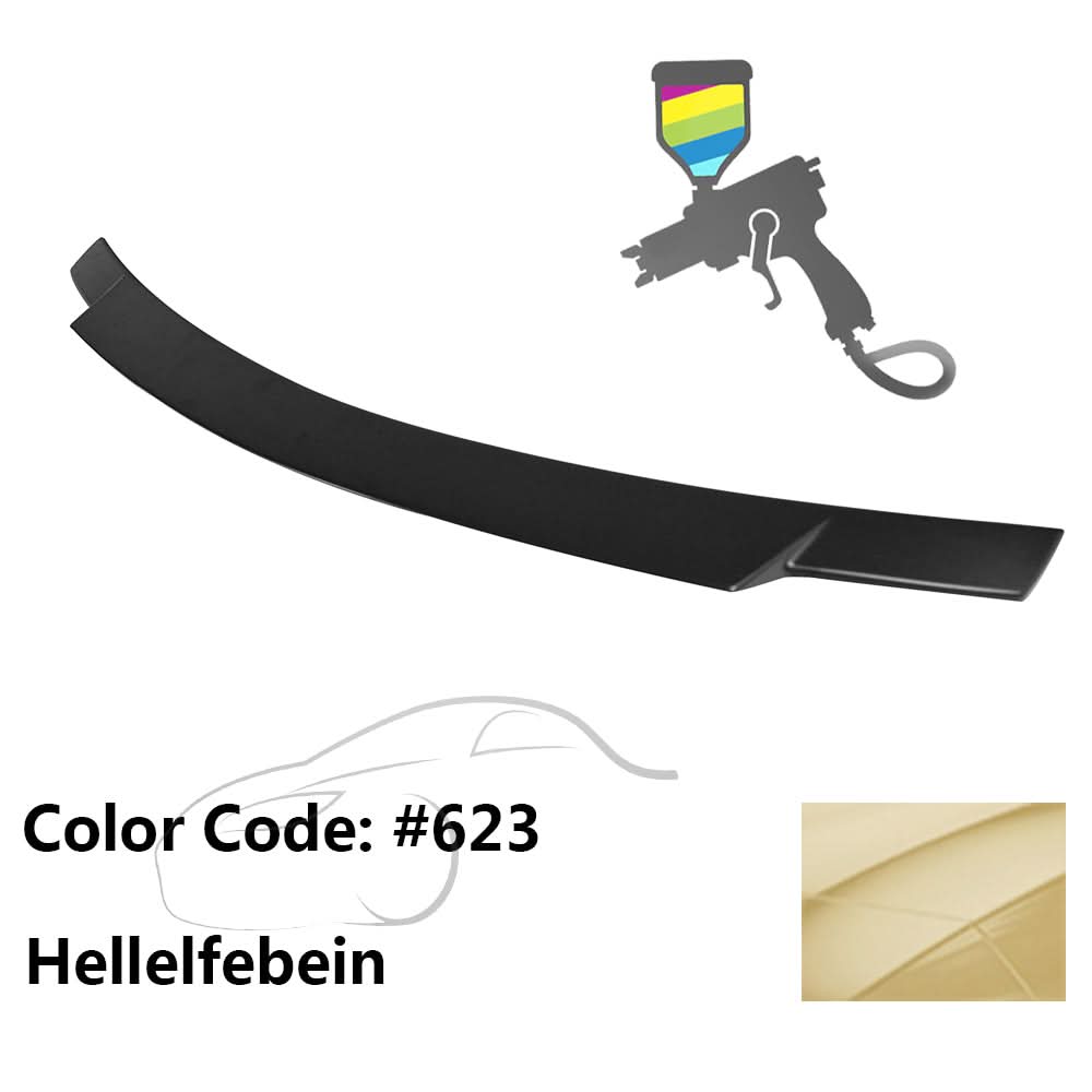 2008-2014 Mercedes Benz C-Class W204 V Style Trunk Spoiler - ABS