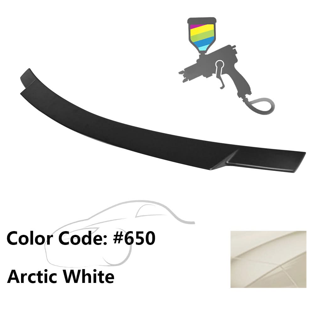 2008-2014 Mercedes Benz C-Class W204 V Style Trunk Spoiler - ABS