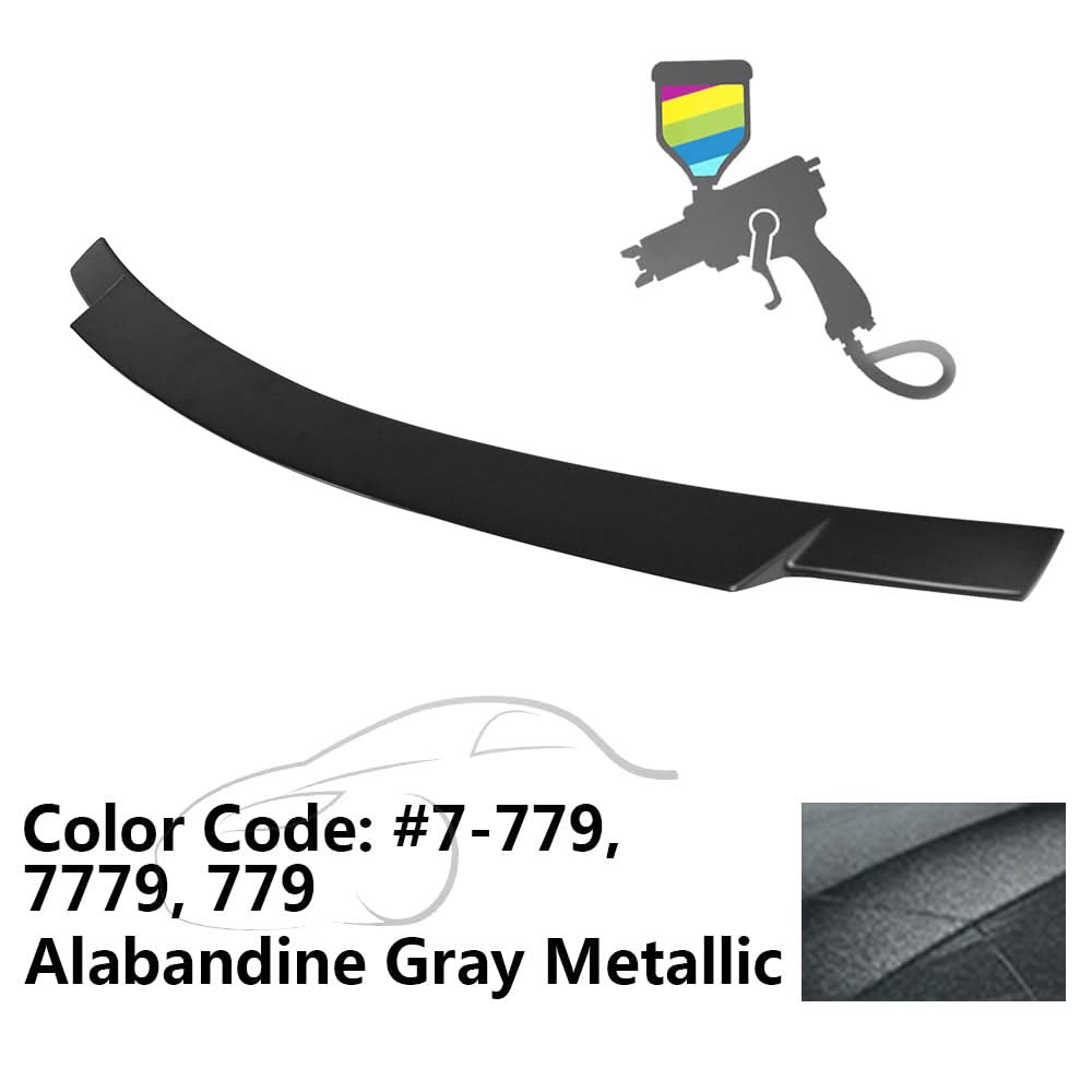 2008-2014 Mercedes Benz C-Class W204 V Style Trunk Spoiler - ABS