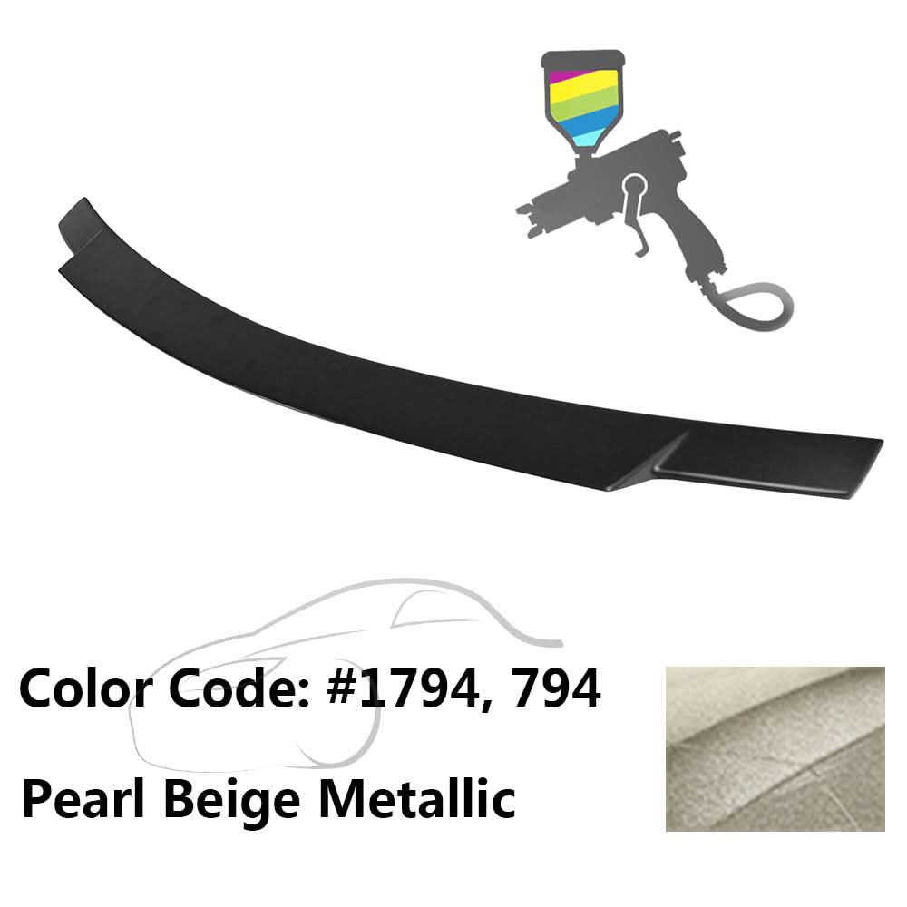 2008-2014 Mercedes Benz C-Class W204 V Style Trunk Spoiler - ABS