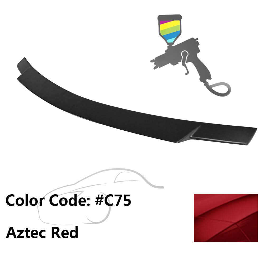 2008-2014 Mercedes Benz C-Class W204 V Style Trunk Spoiler - ABS