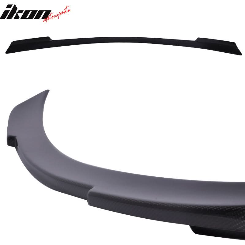 2008-2014 Benz C Class W204 Sedan Ikon Carbon Fiber Rear Trunk Spoiler