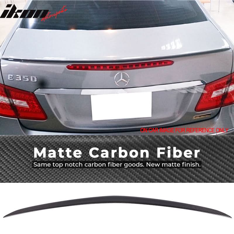 2010-2017 Benz E-class W207 C207 2Dr Coupe Carbon Fiber Trunk Spoiler