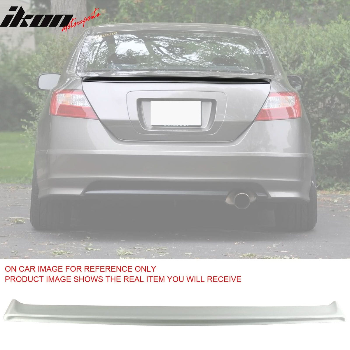 2006-2011 Honda Civic Sedan Performance Style Trunk Spoiler ABS