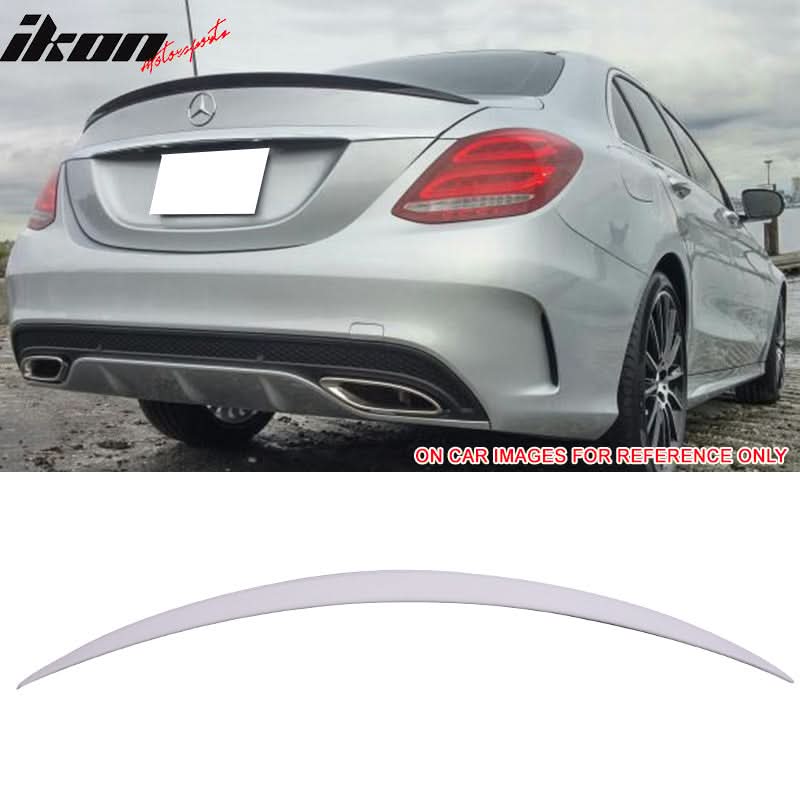 2015-2021 Mercedes Benz W205 4Door AMG Style Trunk Spoiler ABS
