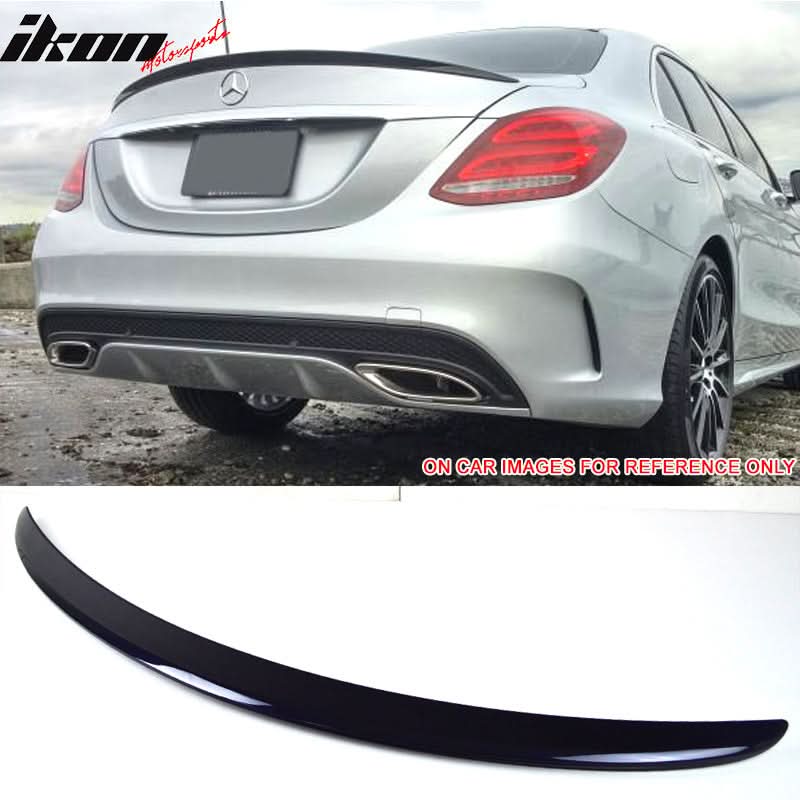 2015-2021 Mercedes Benz W205 4Door AMG Style Trunk Spoiler ABS