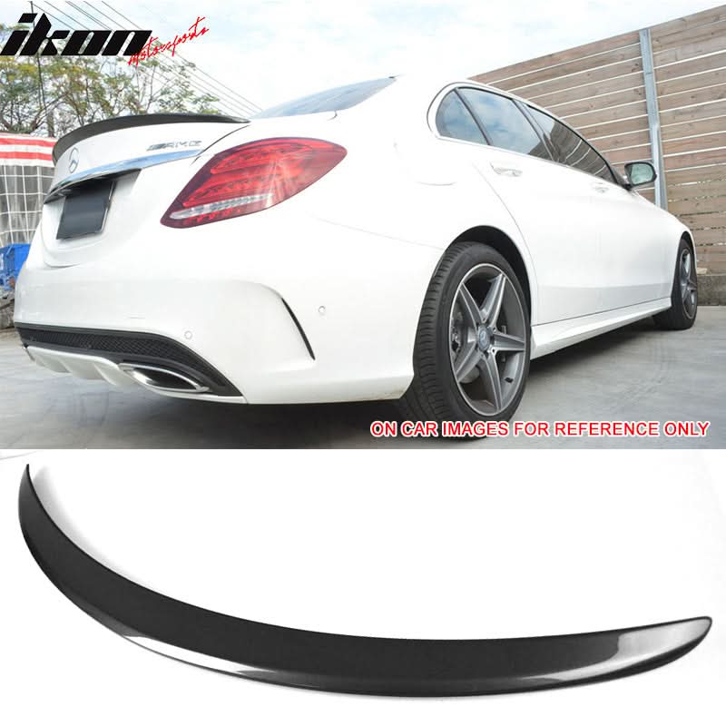 2015-2021 Mercedes Benz W205 4Door AMG Style Trunk Spoiler ABS