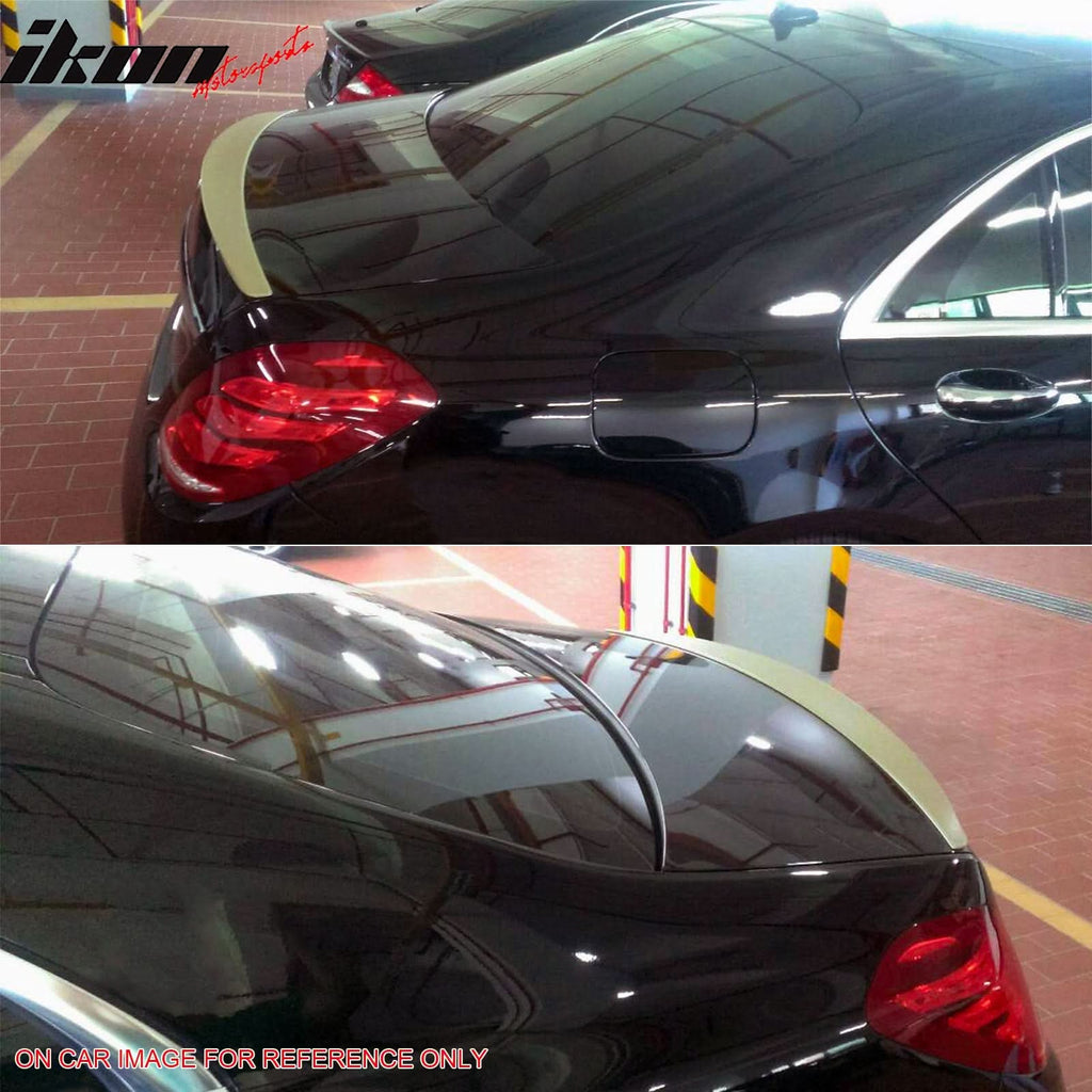 2014-2020 Benz W222 S-Class 4Dr OE Style Painted #Black Trunk Spoiler