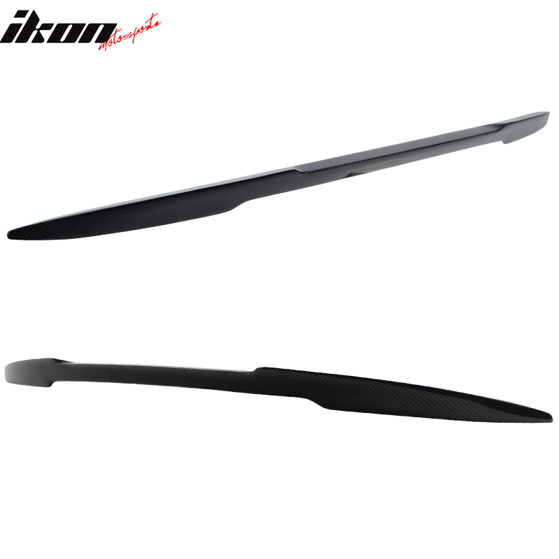 2007-2013 BMW E82 1 Series Coupe M4 Style Trunk Spoiler Wing Matte CF