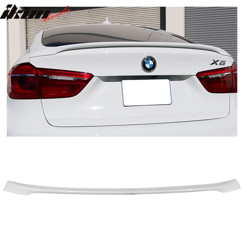 2015-2018 BMW F16 X6 F86 Performance Style Rear Trunk Spoiler Wing ABS