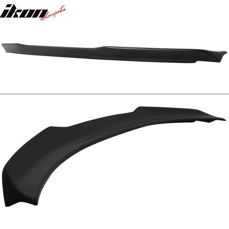 2015-2023 Ford Mustang H High Kick Style Unpainted Trunk Spoiler ABS