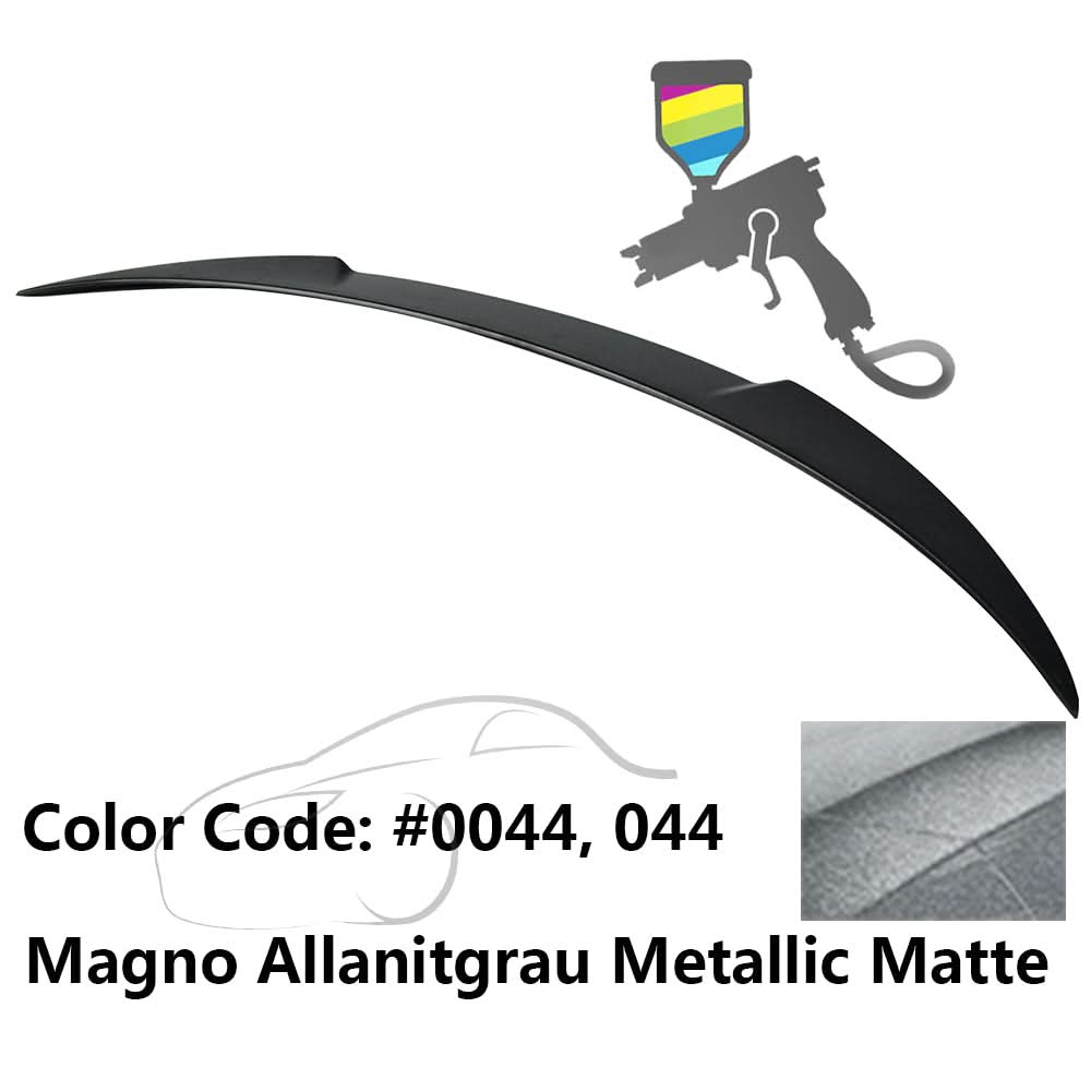 2013-2018 Mercedes Benz W117 CLA Class Sedan V Style Trunk Spoiler ABS