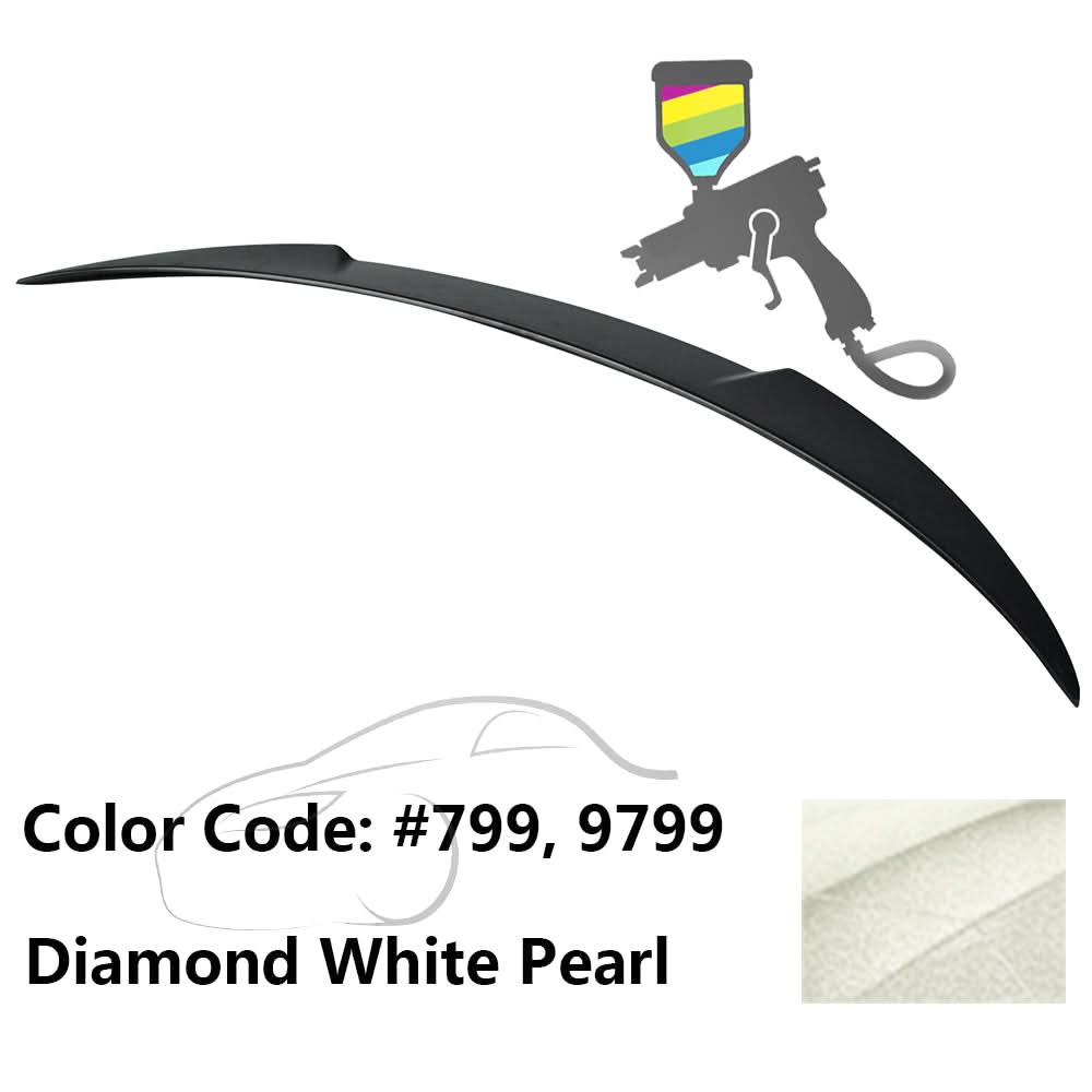 2013-2018 Mercedes Benz W117 CLA Class Sedan V Style Trunk Spoiler ABS