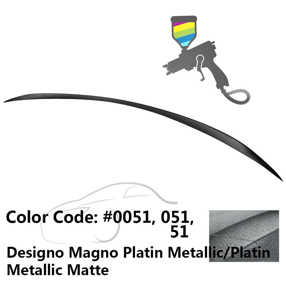 2015-2021 Benz W205 Sedan 4D OE Style Trunk Spoiler ABS