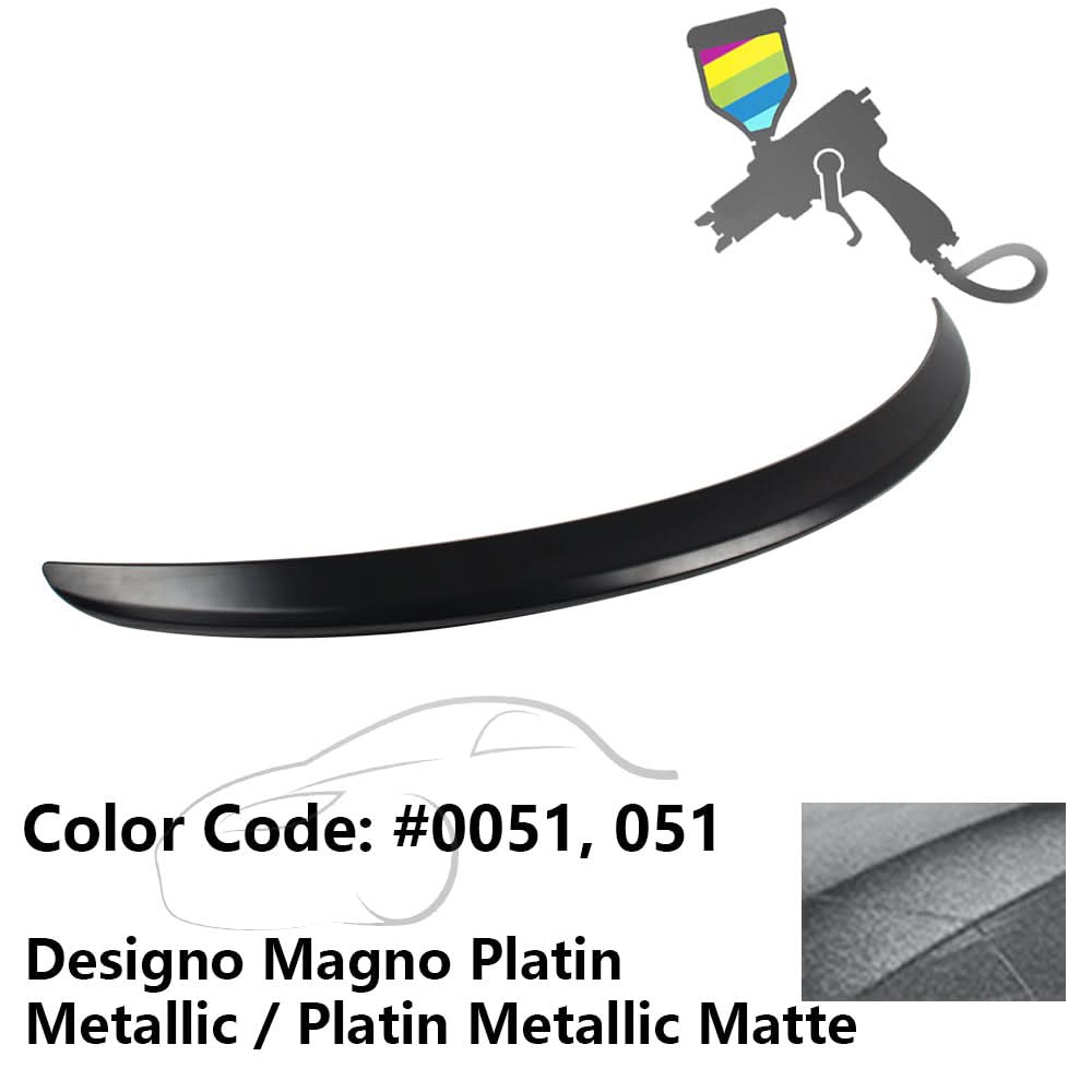 2015-2021 Benz C-Class C205 Coupe AMG Style Trunk Spoiler ABS