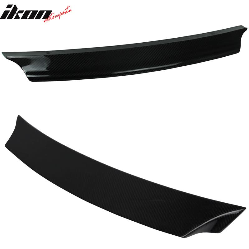 2016-2021 Honda Civic 10th 4Dr Ikon Style Carbon Fiber Trunk Spoiler