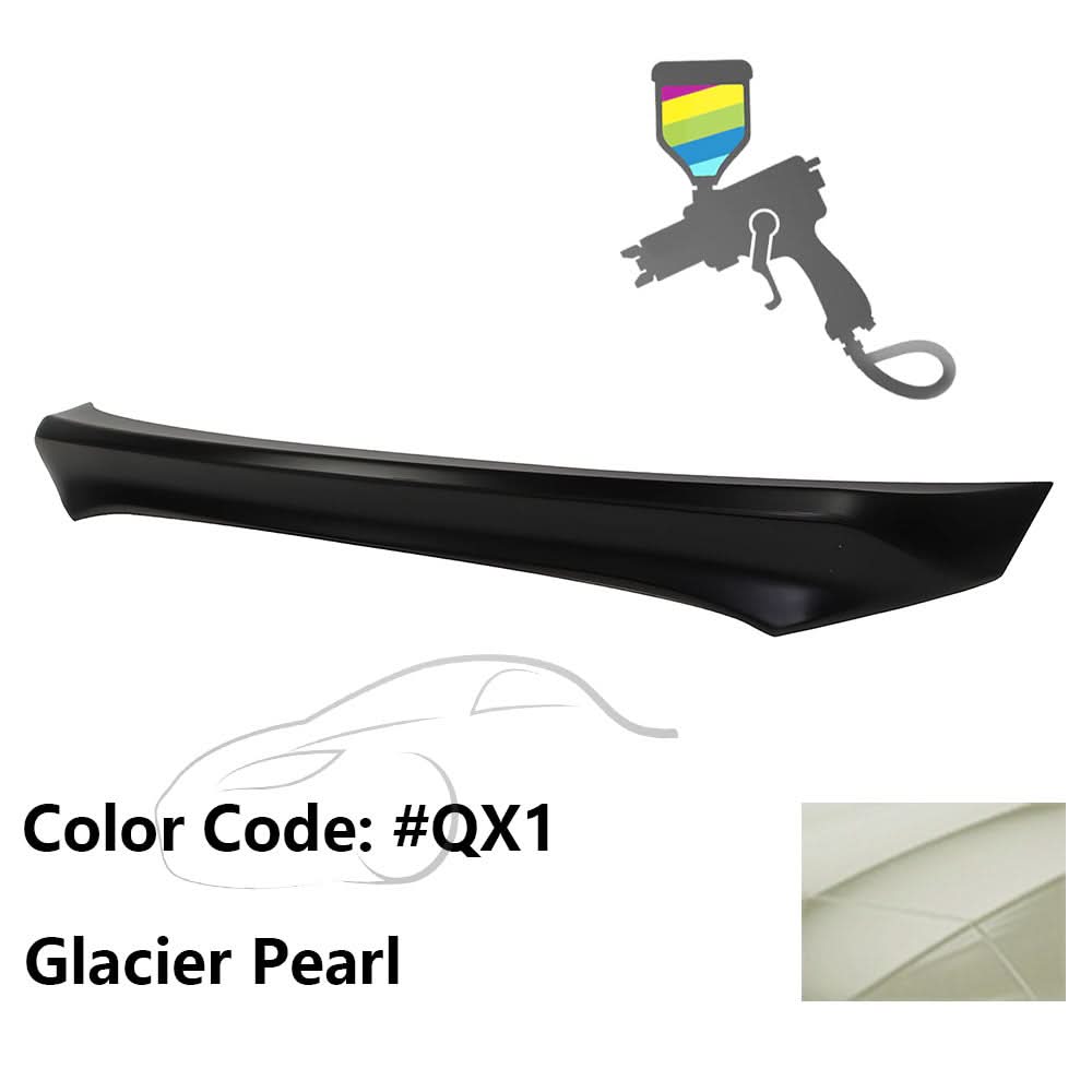 2015-2017 Nissan Juke Painted Rear Trunk Spoiler Wing Lip - ABS