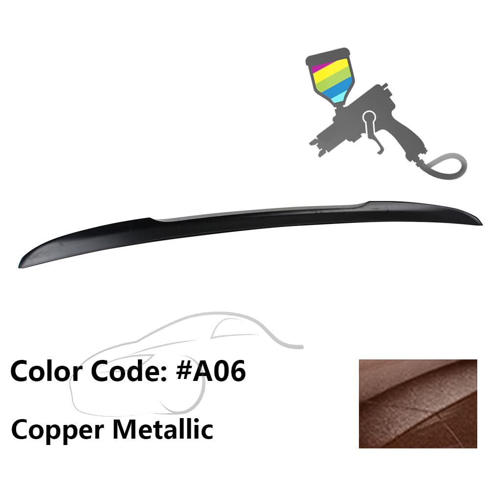2004-2010 BMW E60 5 Series Sedan Performance Style Trunk Spoiler ABS