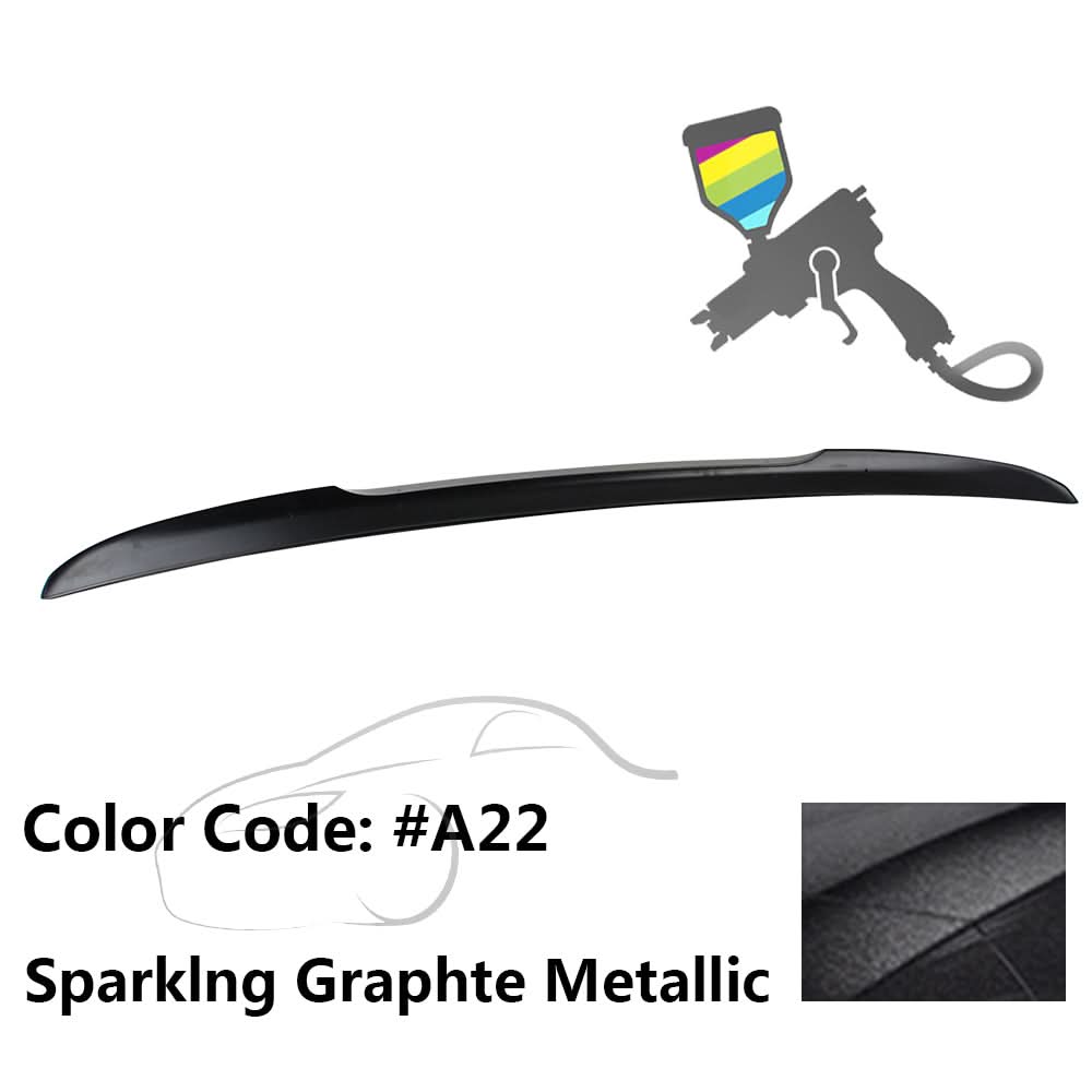 2004-2010 BMW E60 5 Series Sedan Performance Style Trunk Spoiler ABS