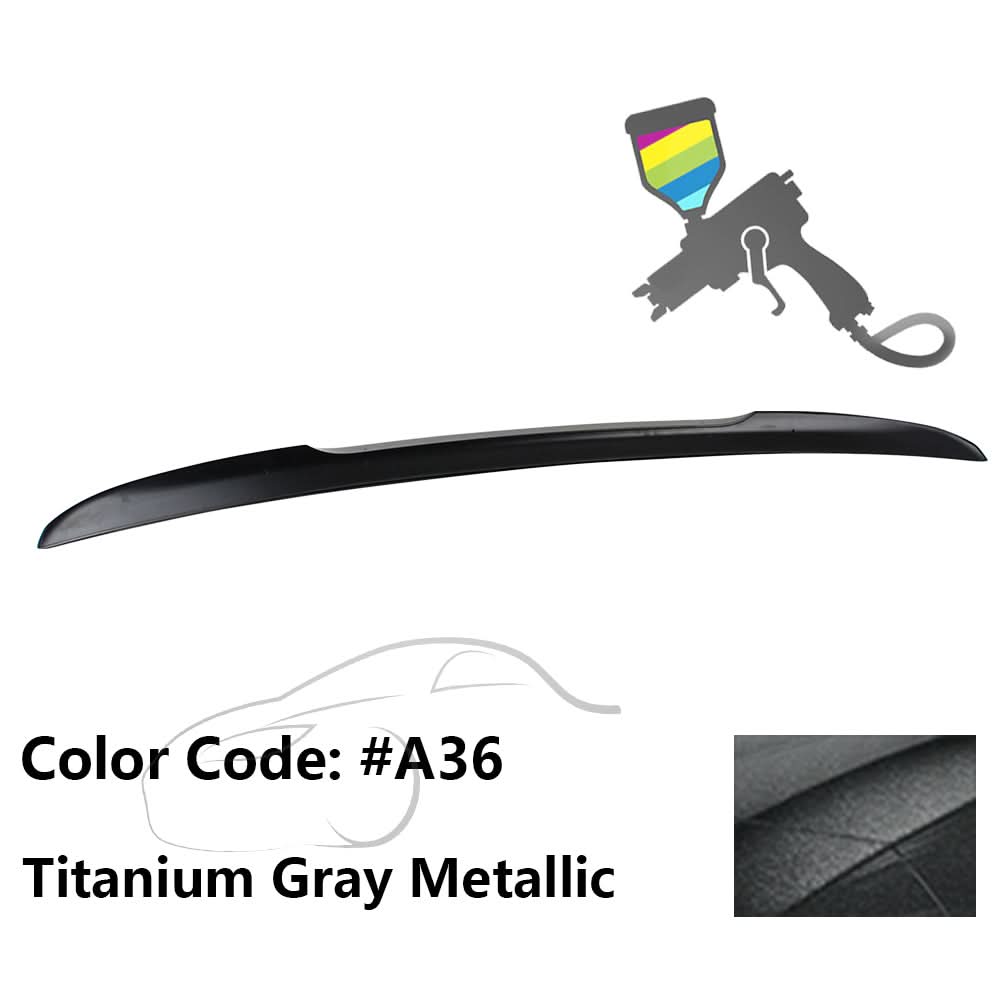 2004-2010 BMW E60 5 Series Sedan Performance Style Trunk Spoiler ABS