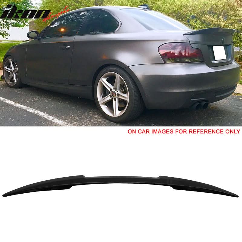 2007-2013 BMW E82 1 Series M4 Style Trunk Spoiler ABS