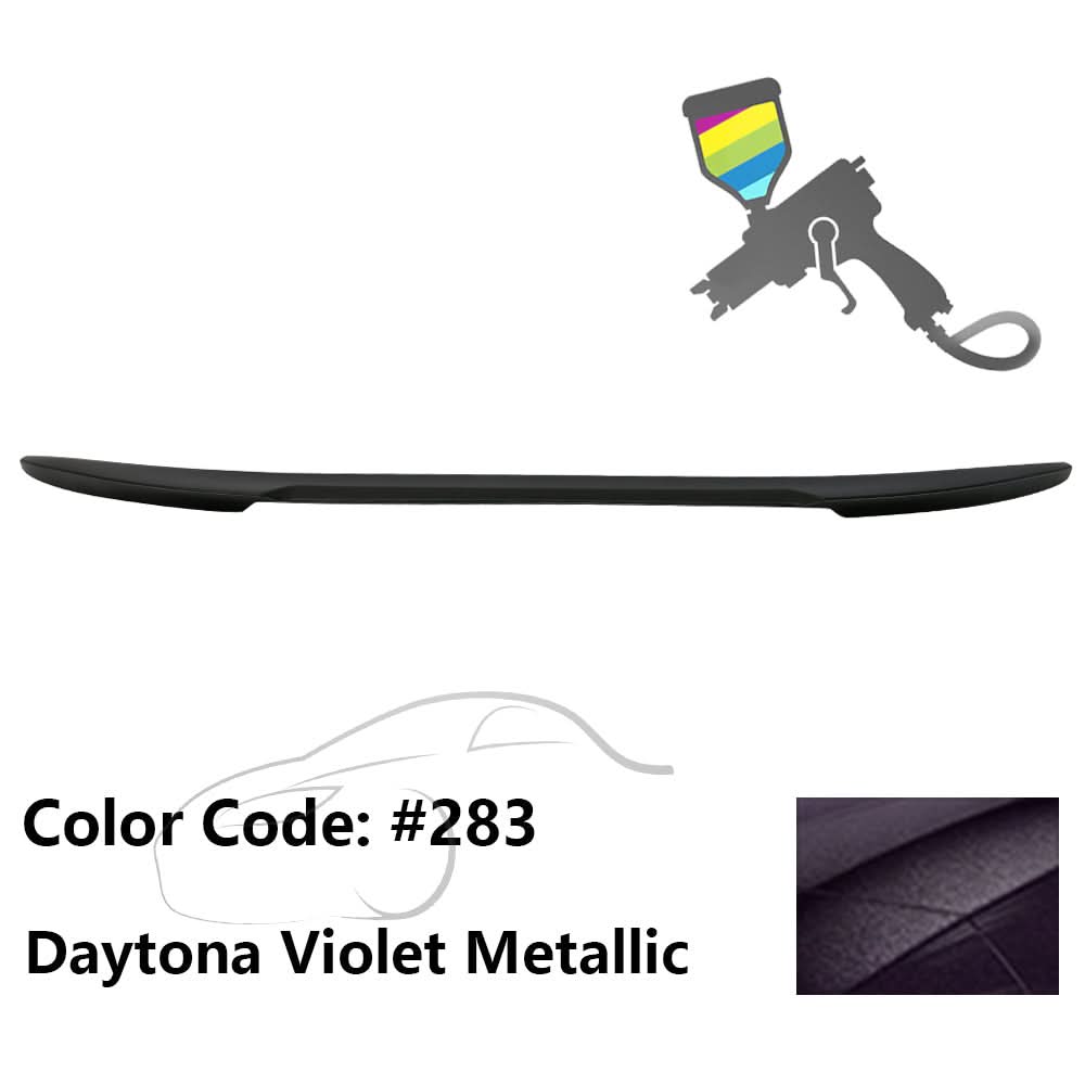 2017-2023 BMW 5 Series 7th G30 4Dr M4 V Style Trunk Spoiler Wing ABS