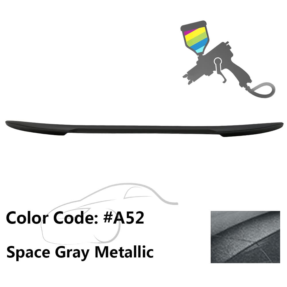2017-2023 BMW 5 Series 7th G30 4Dr M4 V Style Trunk Spoiler Wing ABS