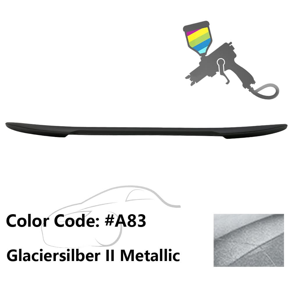 2017-2023 BMW 5 Series 7th G30 4Dr M4 V Style Trunk Spoiler Wing ABS