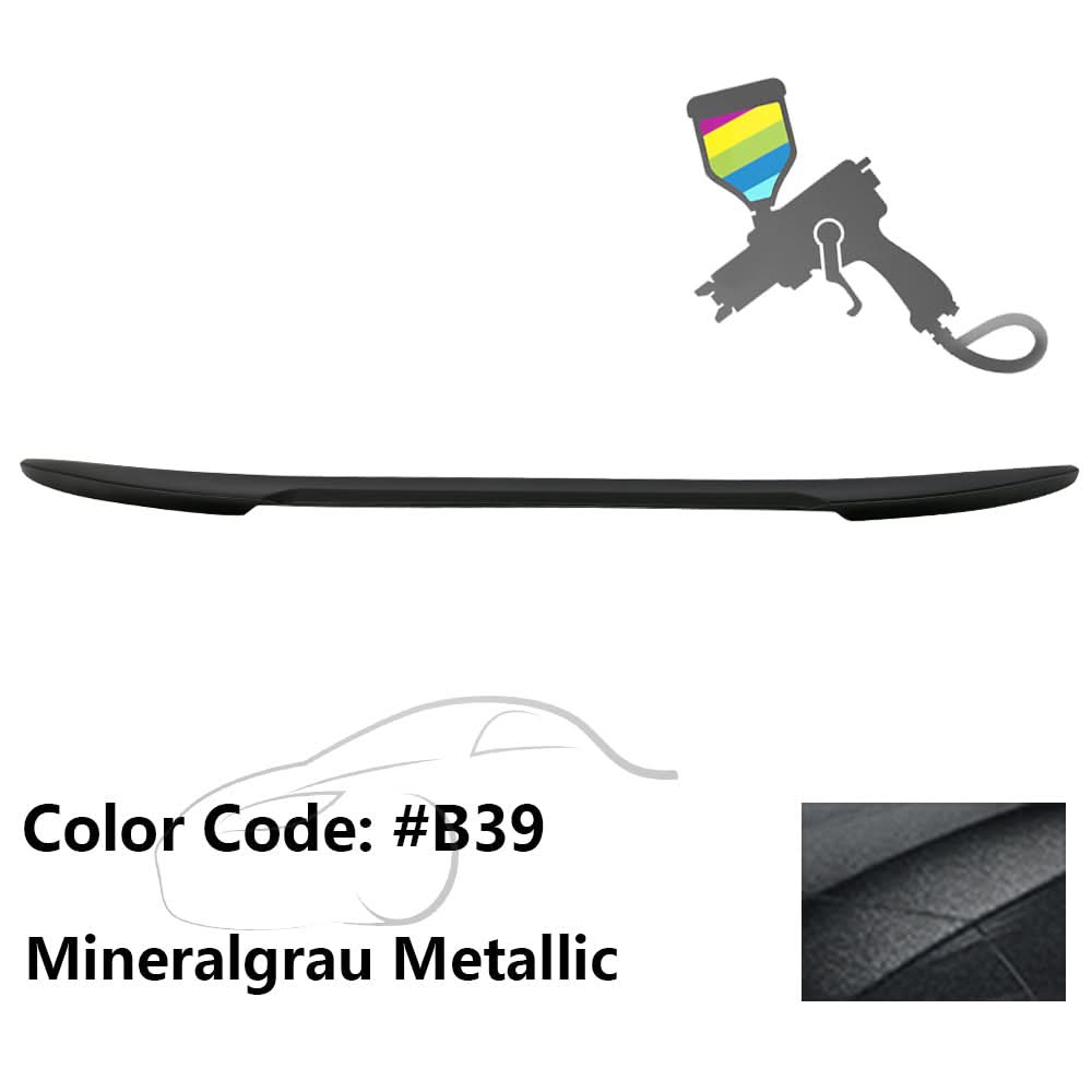 2017-2023 BMW 5 Series 7th G30 4Dr M4 V Style Trunk Spoiler Wing ABS