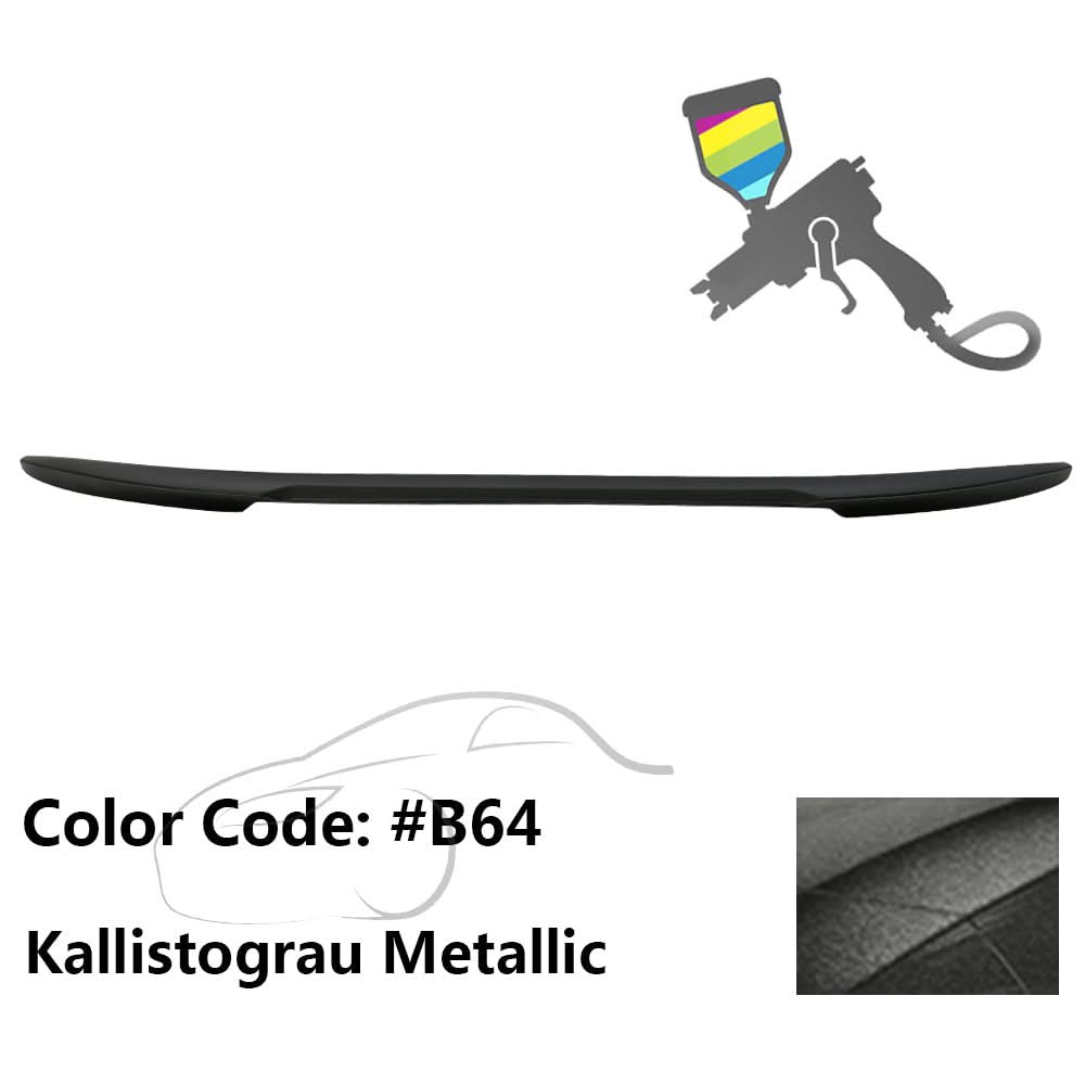 2017-2023 BMW 5 Series 7th G30 4Dr M4 V Style Trunk Spoiler Wing ABS