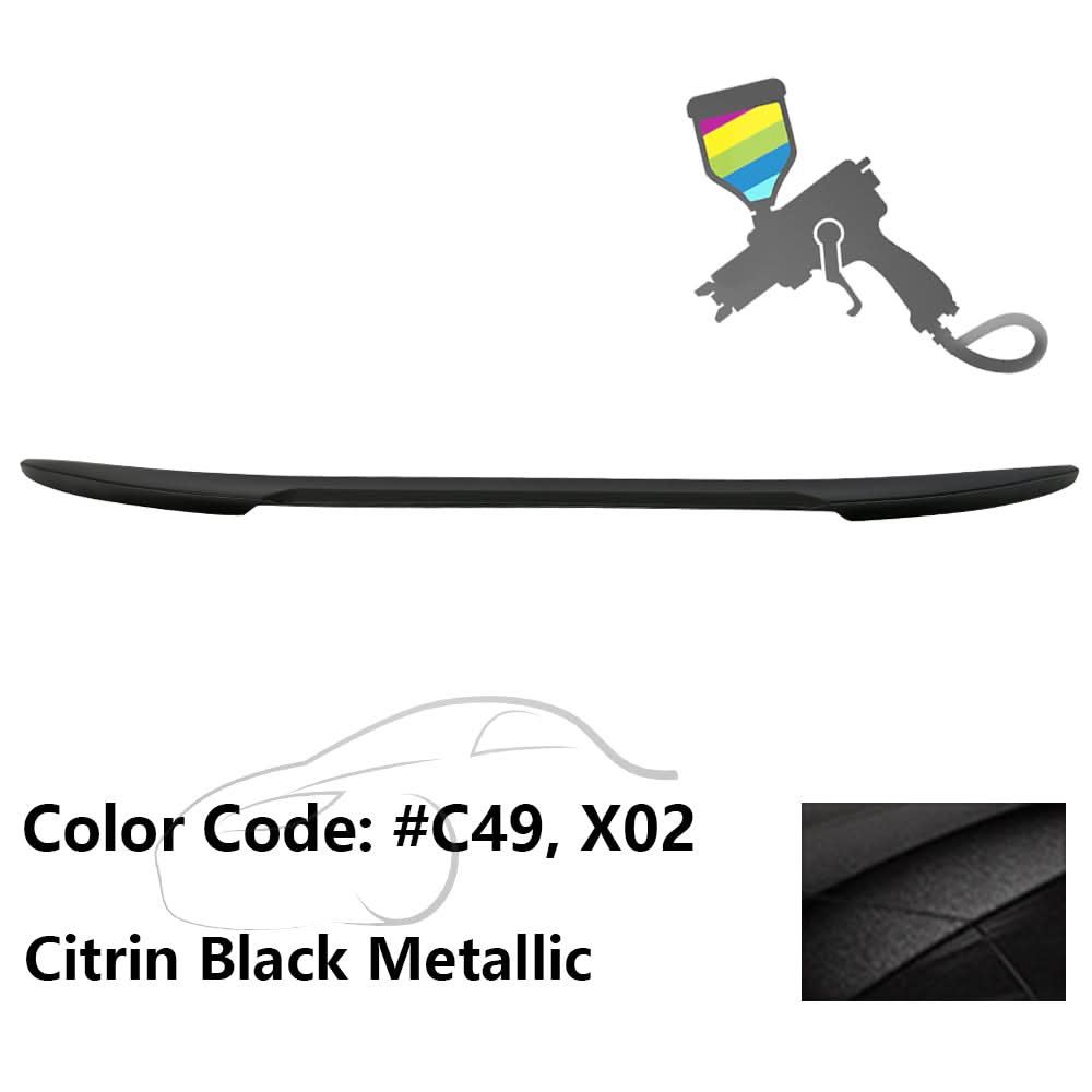 2017-2023 BMW 5 Series 7th G30 4Dr M4 V Style Trunk Spoiler Wing ABS