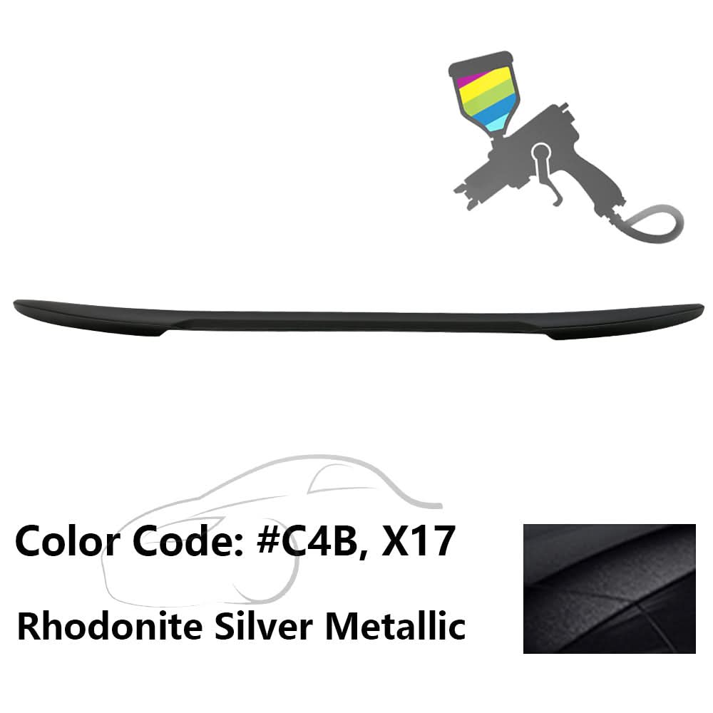2017-2023 BMW 5 Series 7th G30 4Dr M4 V Style Trunk Spoiler Wing ABS