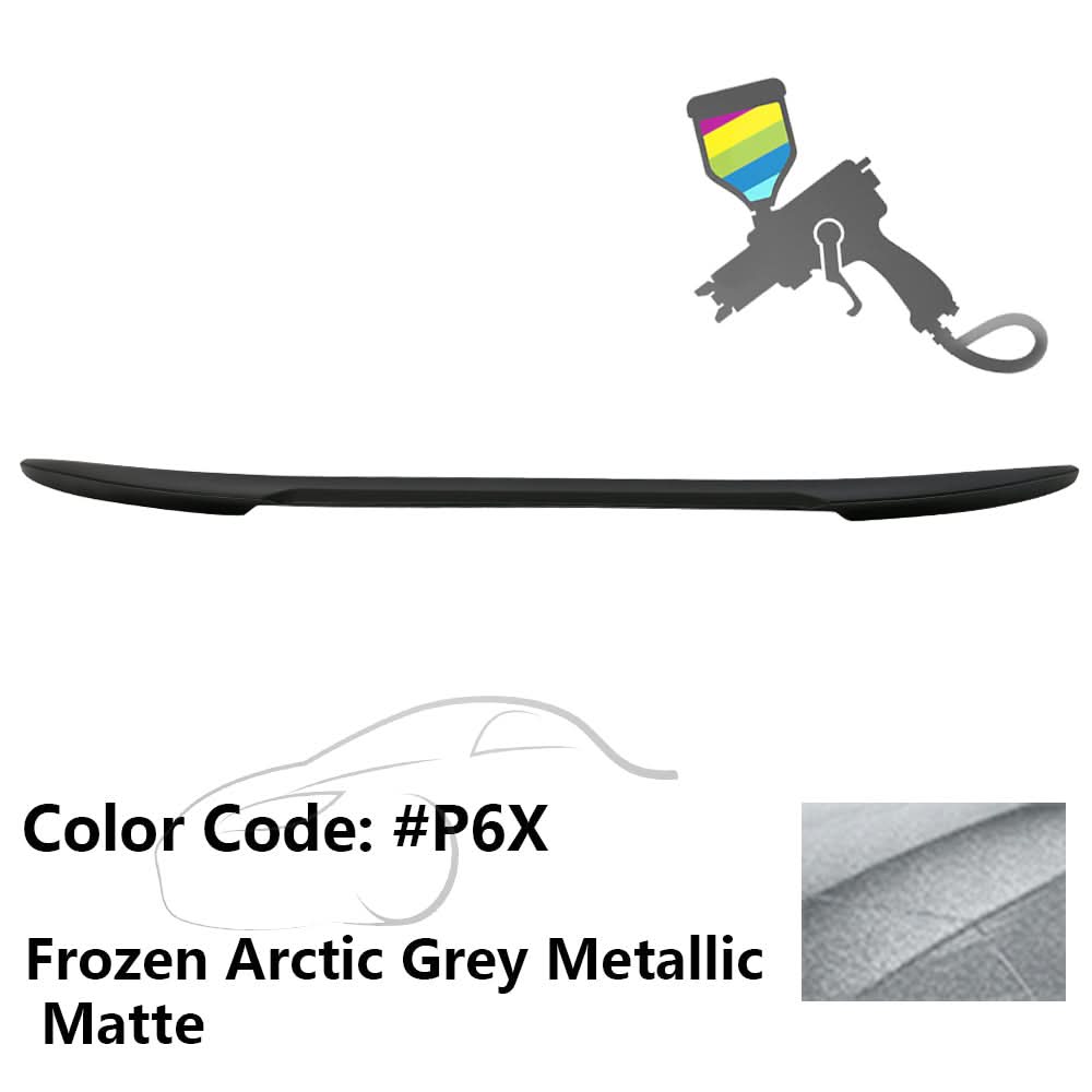 2017-2023 BMW 5 Series 7th G30 4Dr M4 V Style Trunk Spoiler Wing ABS