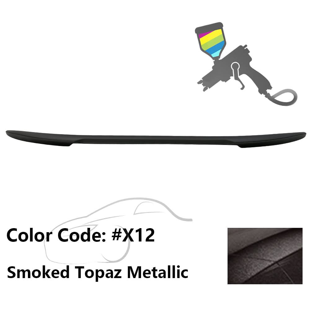 2017-2023 BMW 5 Series 7th G30 4Dr M4 V Style Trunk Spoiler Wing ABS