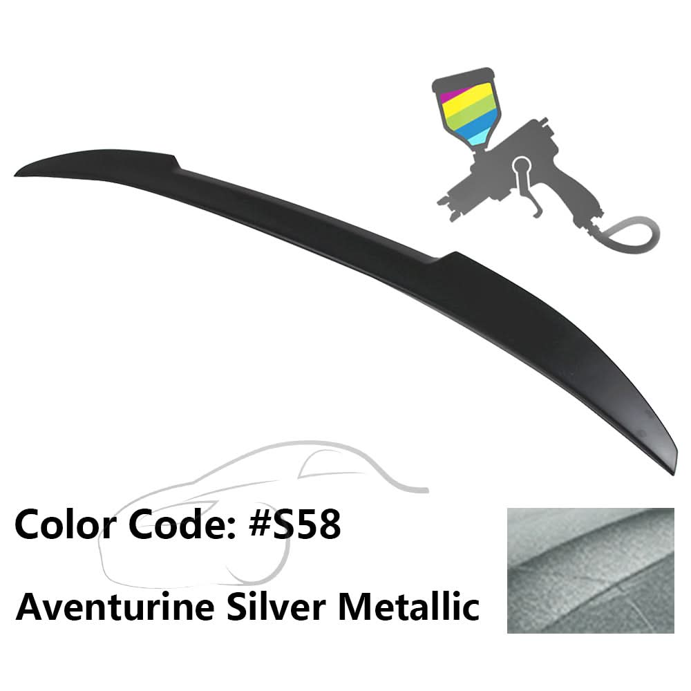 2011-2016 BMW F10 5 Series Sedan M4 Style Trunk Spoiler ABS