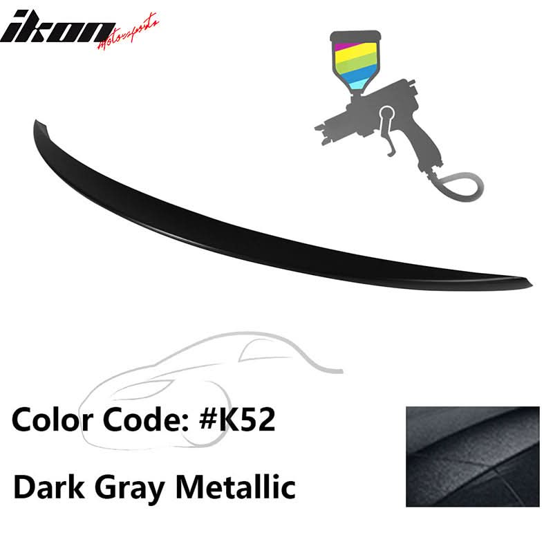 2014-2024 Infiniti Q50 Sedan Ikon Style Trunk Spoiler ABS