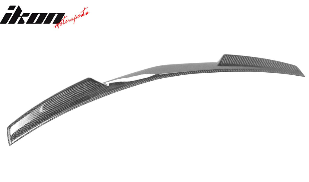 2010-2017 Benz C207 E-Class Trunk Spoiler V Style Carbon Fiber Wing