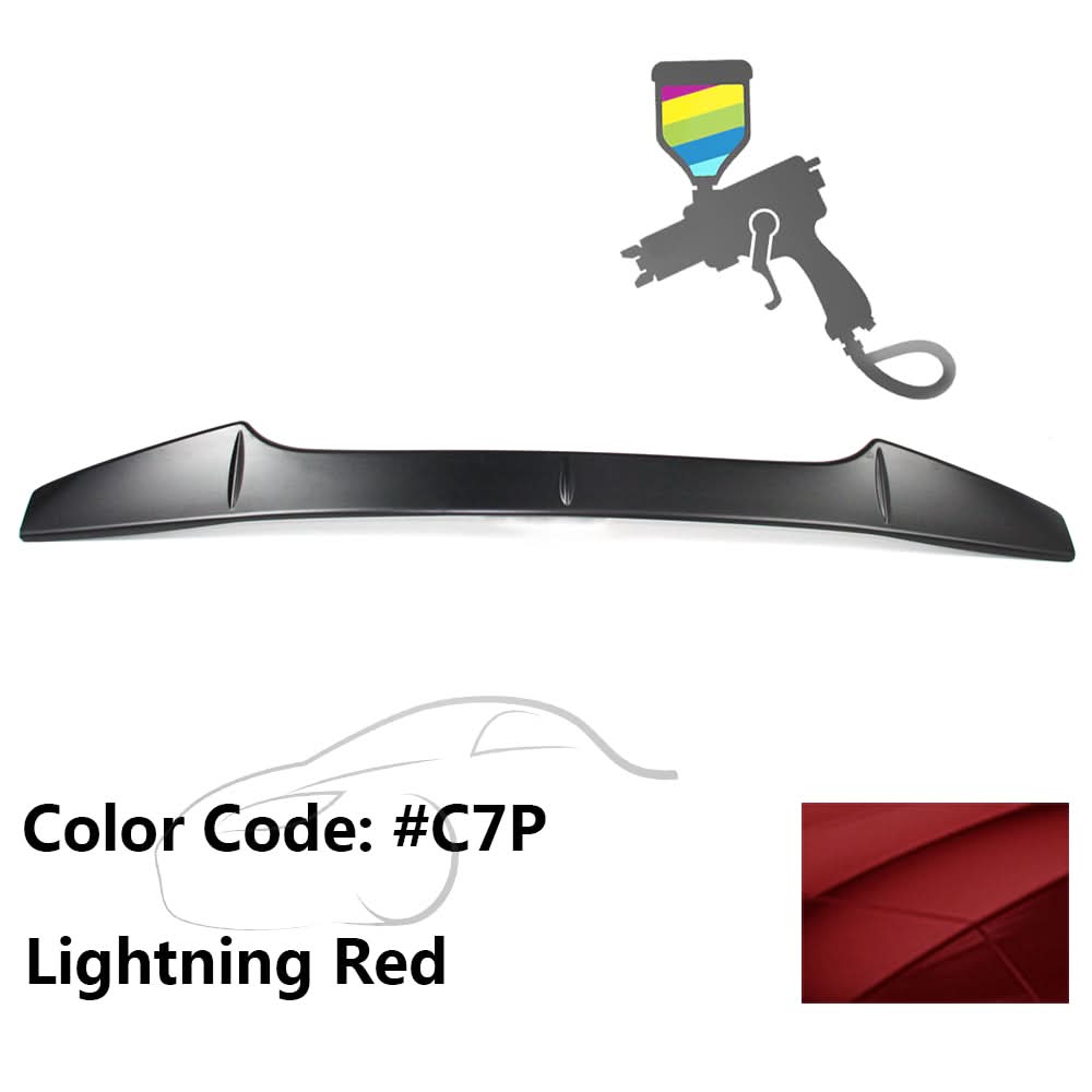 2015-2021 Subaru WRX STI Sedan V2 Style Top Trunk Spoiler ABS