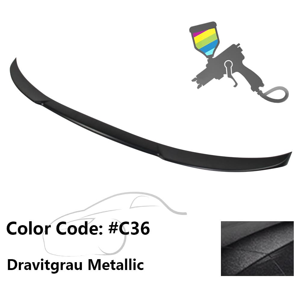 2019-2023 BMW G20 Sedan 4 Door Ikon V Type Trunk Spoiler Wing Lip ABS