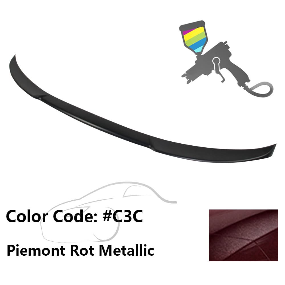 2019-2023 BMW G20 Sedan 4 Door Ikon V Type Trunk Spoiler Wing Lip ABS