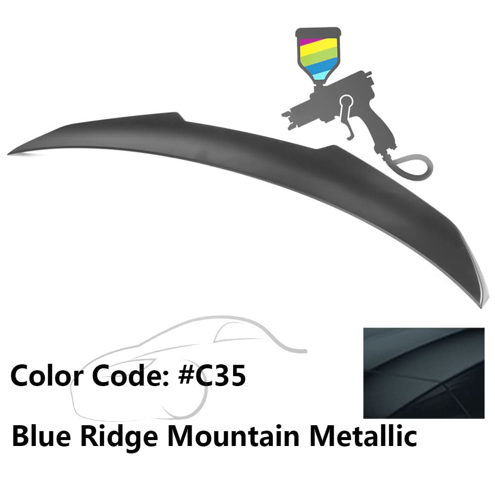2019-2023 BMW G20 Sedan 4 Door V Style Rear Trunk Spoiler Wing ABS