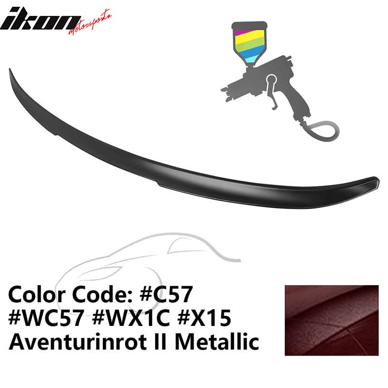 2021-2025 BMW G22 & G82 M4 2DR Coupe V Style Rear Trunk Spoiler Wing