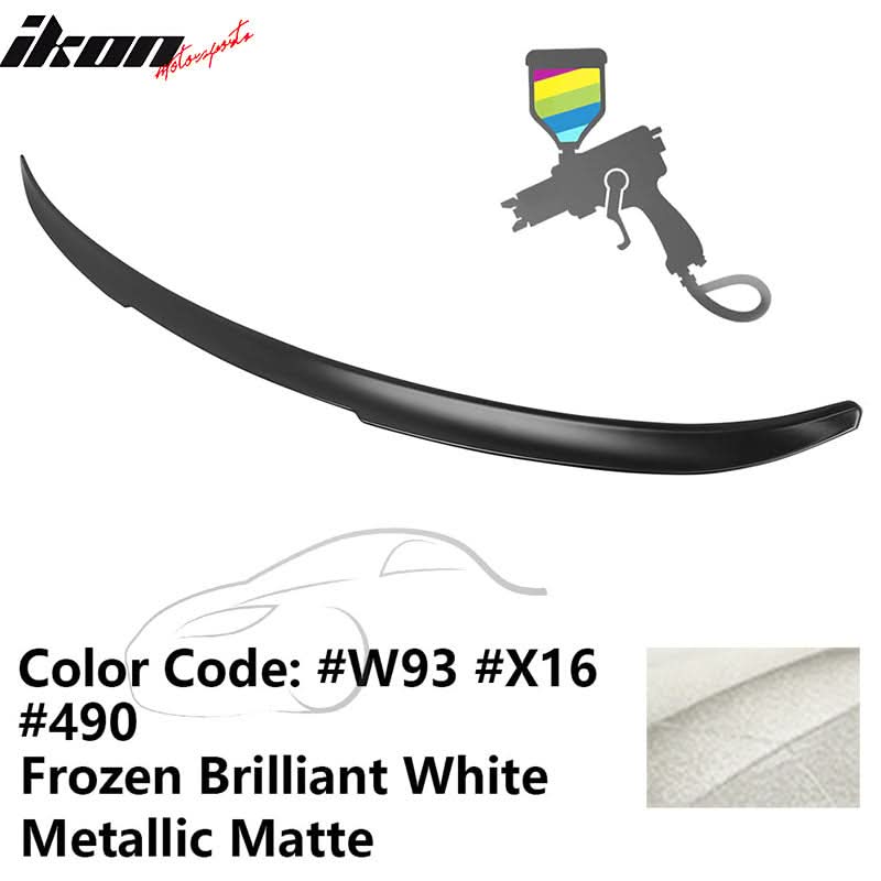 2021-2025 BMW G22 & G82 M4 2DR Coupe V Style Rear Trunk Spoiler Wing