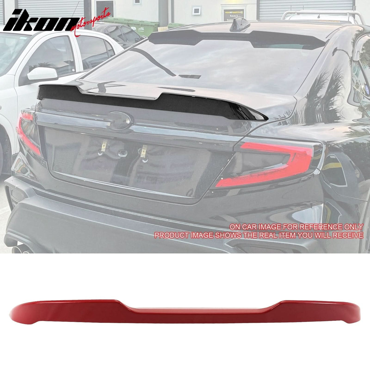 2022-2025 Subaru WRX Rear Trunk Spoiler Wing V2 Style ABS